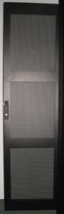 Perforated Door (front) to optimize air flow 