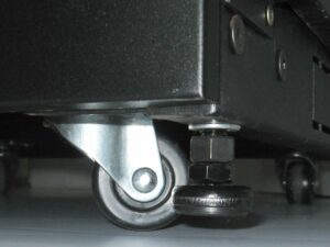 Castor Wheels and Leveling Feet