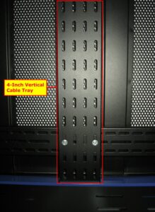 4-inch Vertical Cable Trays 