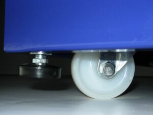 Castor Wheels and Leveling Feet
